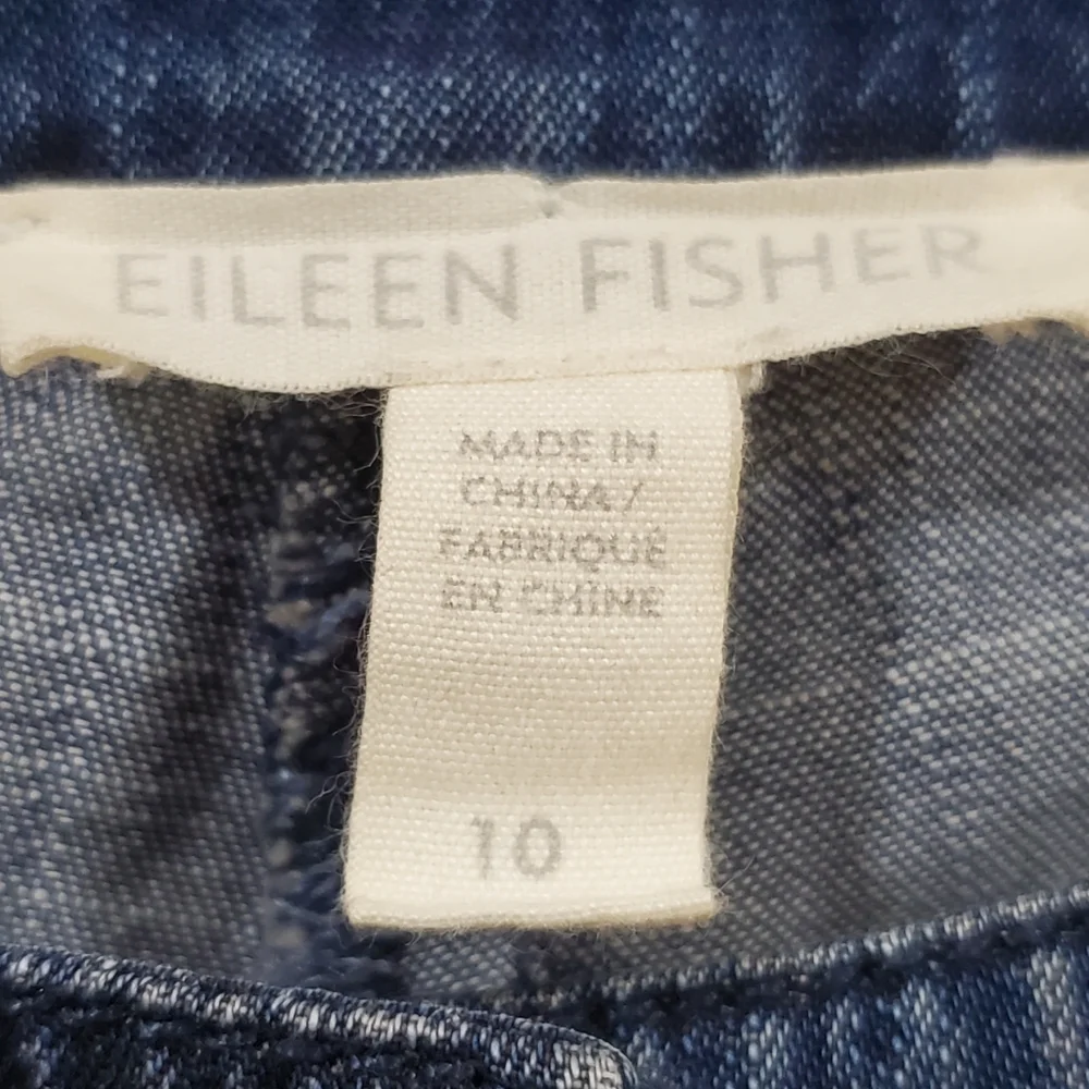 Eileen Fisher Straight Leg Jeans Women's Size 10